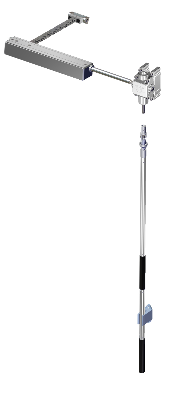 手摇链条式开窗器